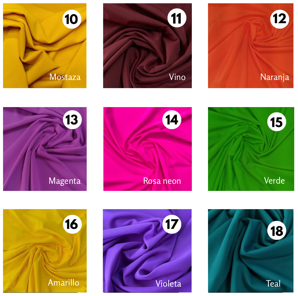 Escoge el color sólido