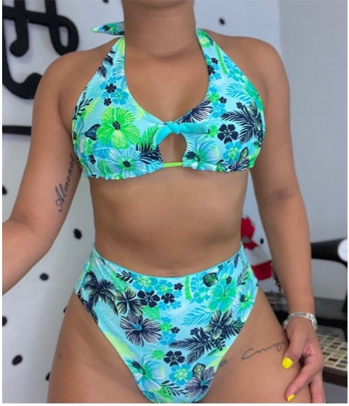 Top halter ties & Panty